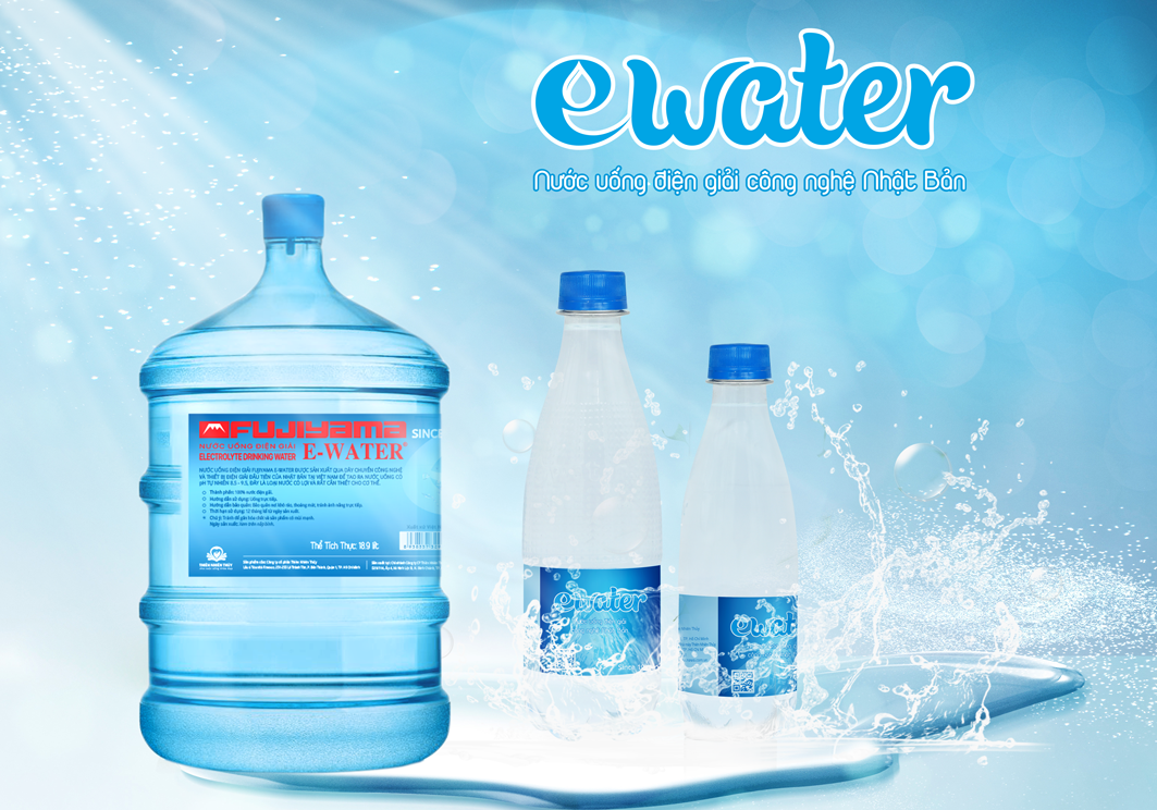 E-Water – Công nghệ điện giải Nhật Bản đầu tiên tại Việt Nam
